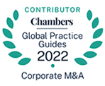 Contributor Chambers Global Practice Guides 2022 - Corporate M&A