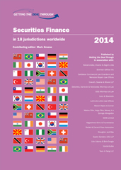 Getting the Deal Through – Securities Finance 2014