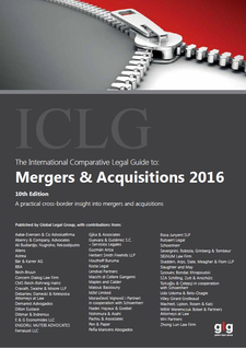 The International Comparative Legal Guide to Mergers & Acquisitions 2016