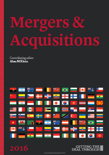 Getting the Deal Through - Mergers & Acquisitions - 2016