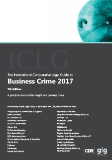 The International Comparative Legal Guide to Business Crime 2017