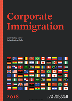 Getting the Deal Through: Corporate Immigration – 2018