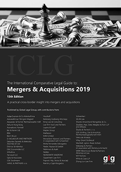 The International Comparative Legal Guide to: Mergers & Acquisitions 2019