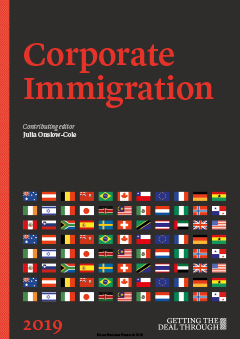 Getting the Deal Through: Corporate Immigration - 2019