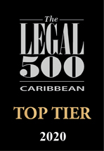 The Legal 500 Caribbean - Top Tier 2020
