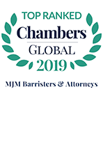 Top Ranked in Chambers Global 2019