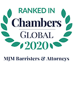 Ranked in Chambers Global 2020